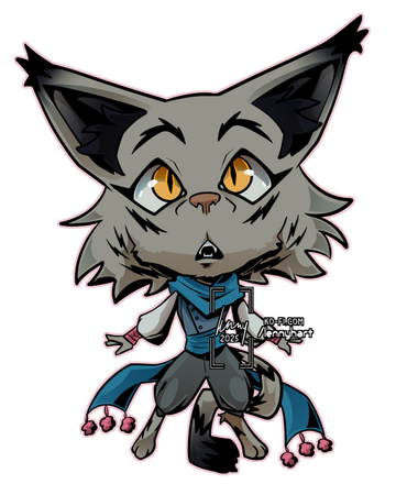Booker chibi - full colour Booker chibi - full colour