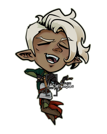 Edgar chibi - full colour